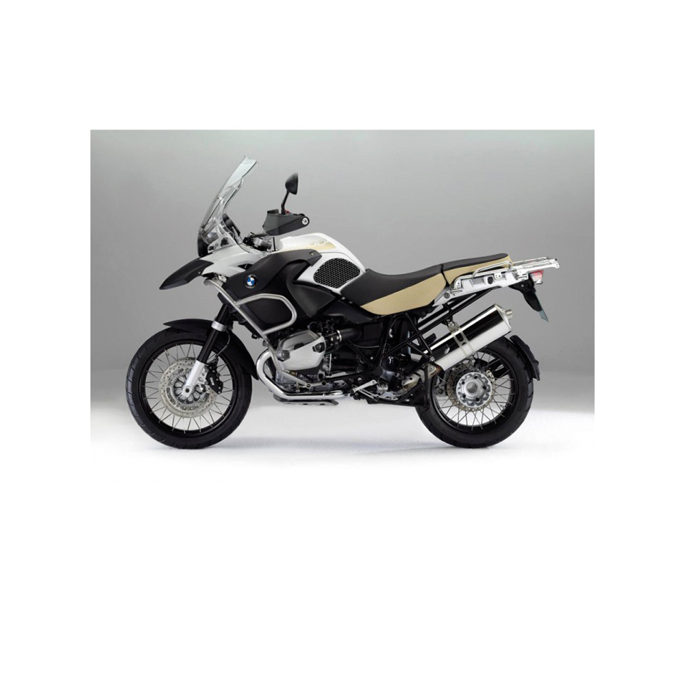 Stompgrip Traction Pads black, for BMW, R1200GS (Adventure), Suzuki, SV650 (S), SV1000