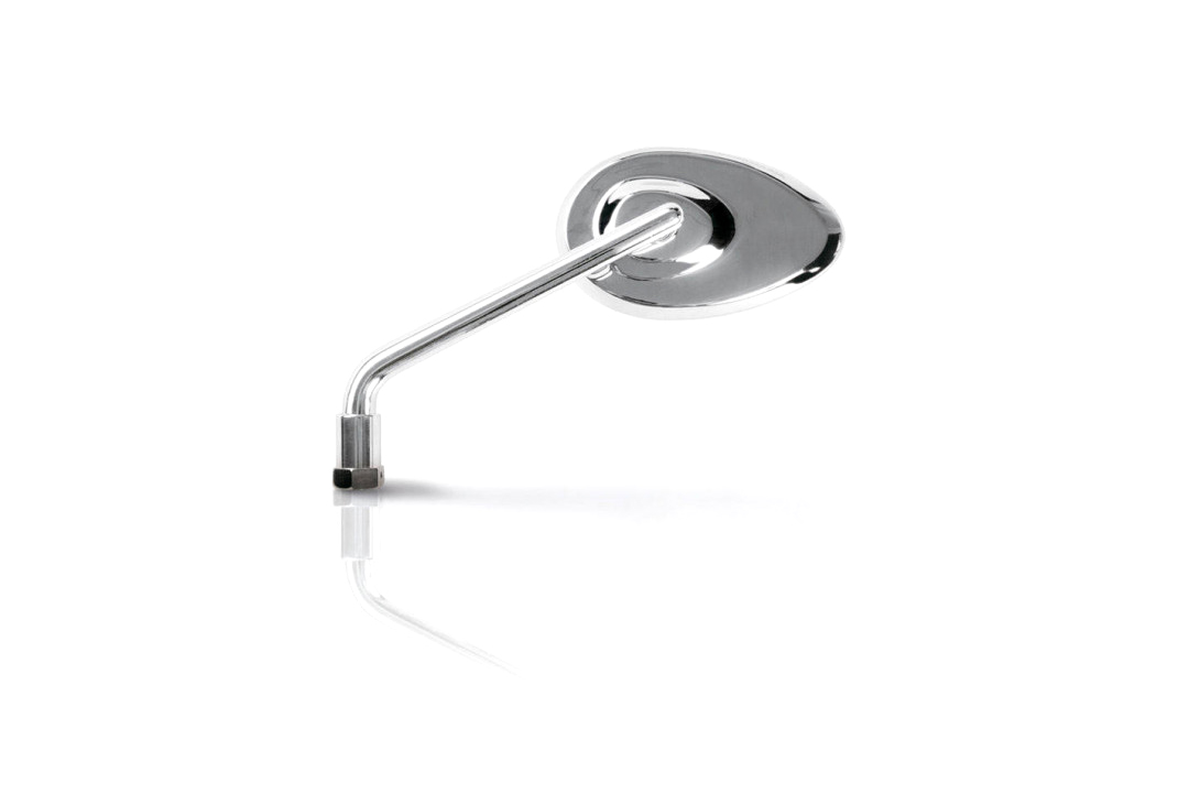 Barracuda handlebar Mirror STONE B-LUX Universal Chrome-coloured