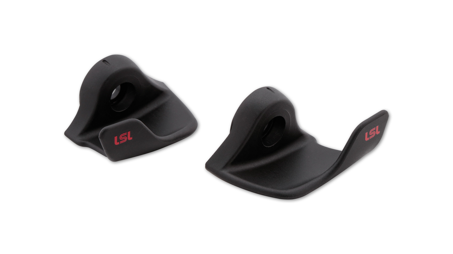 LSL SlideWing, black, plastic, pair