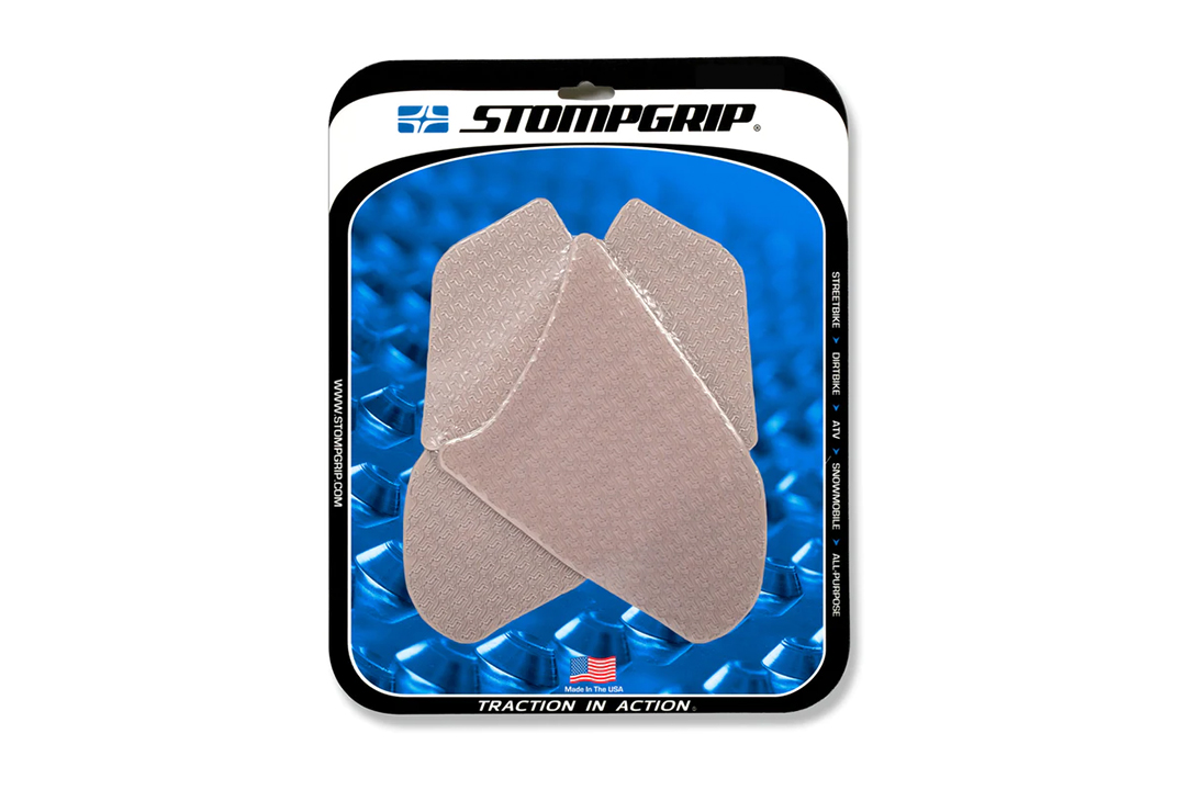 Stompgrip Traction Pads, clear, for Honda CBR1000RR, 2008-2011