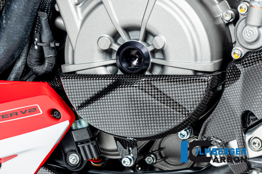 Ilmberger Carbon Alternator Cover, Gloss, Ducati Streetfighter V2, 2022-