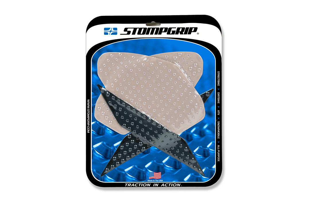 Stompgrip hybrid, Volcano, for Kawasaki Ninja 400, 2018-2024