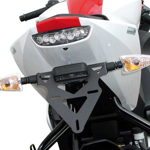 alpha Technik Number Plate Holder Yamaha YZF-R125, Type RE06, Model Year 2008-