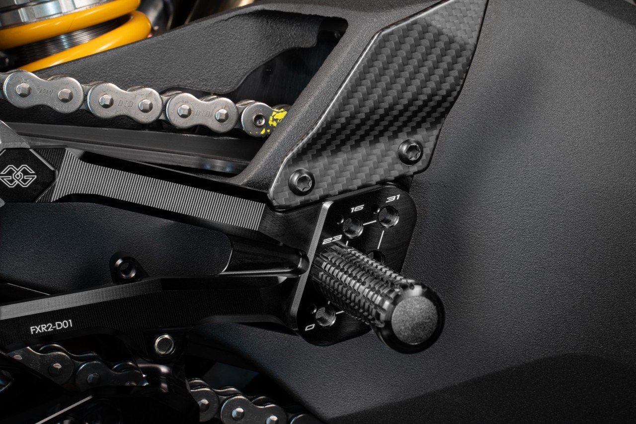 GILLES FXR footrestenanlage Ducati Panigale V4, 2019-2024