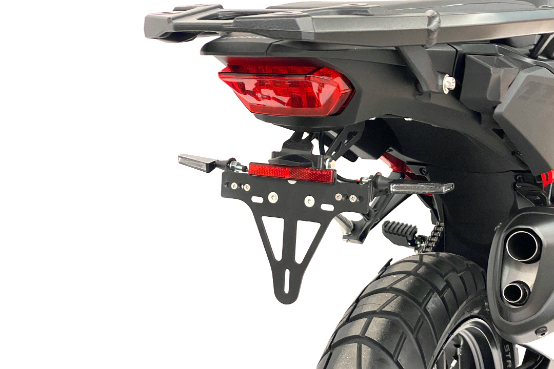 alpha Technik Number Plate Holder for Honda CRF1100L Africa Twin, from model year 2020-, Type SD08 / SD13 / SD09 / SD14