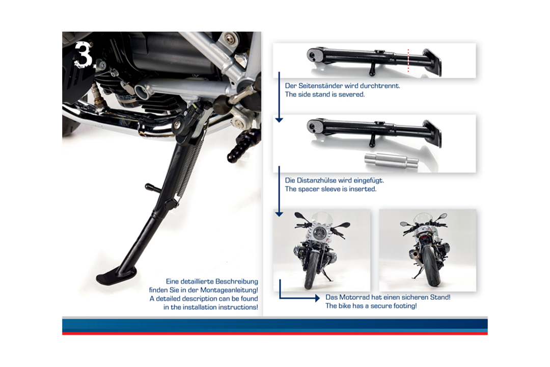Wilbers BoxerCup Road Replica Kit for BMW R nineT Racer