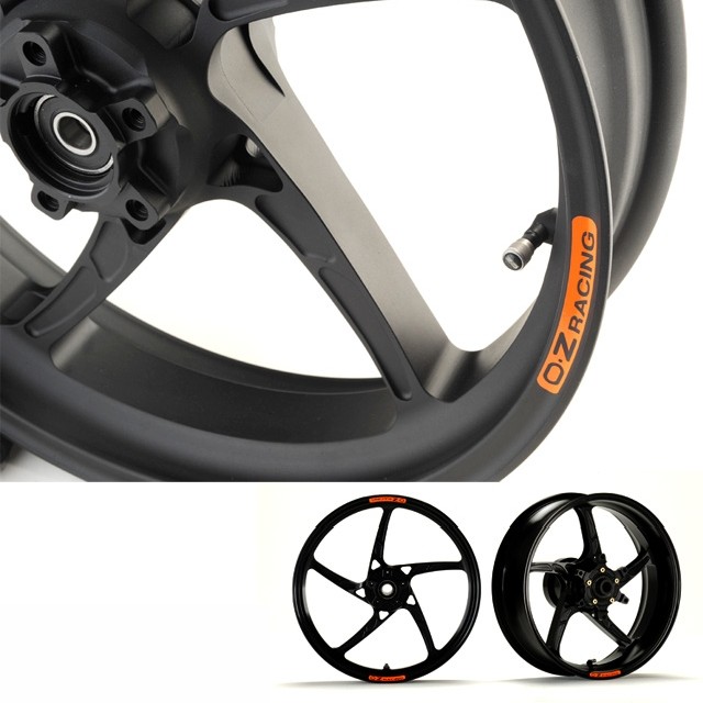 OZ Piega Aluminium rear in matt black for Yamaha FZ1 / Fazer (without ABS), RN16, 2006-2012