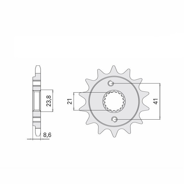 DID chain kit with 520ZVM-X chain, gold colour, for Honda TRX400EX Sportrax, model year 1999-2004