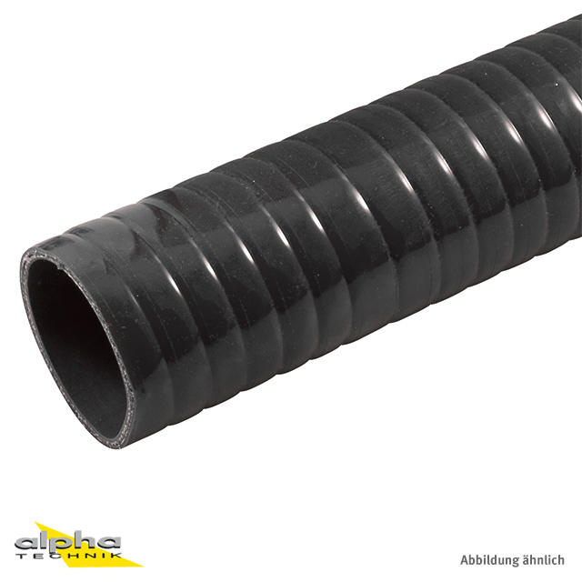SAMCO SPORT Superflex Silicone Hose, Black, Internal Diameter 25 mm