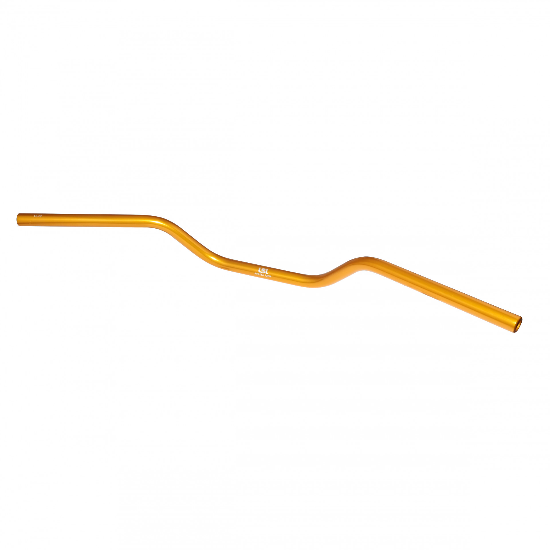 LSL aluminium-handlebar Naked Bike A02, 7/8 inch, gold