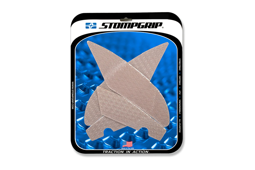 Stompgrip Traction Pads clear, for Yamaha YZF-R6, 2017-2025