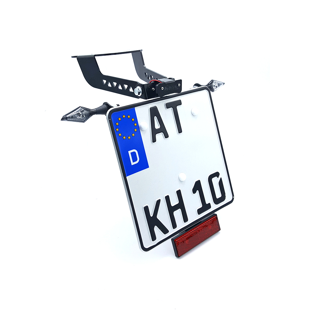alpha Technik License Plate Holder for Honda NC750; Type RC88, RC89, RC90; Model Year 2016-