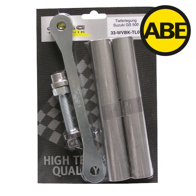 alpha Technik Lowering Kit 30mm Suzuki GS500; Type WVBK; Model Year 2001-