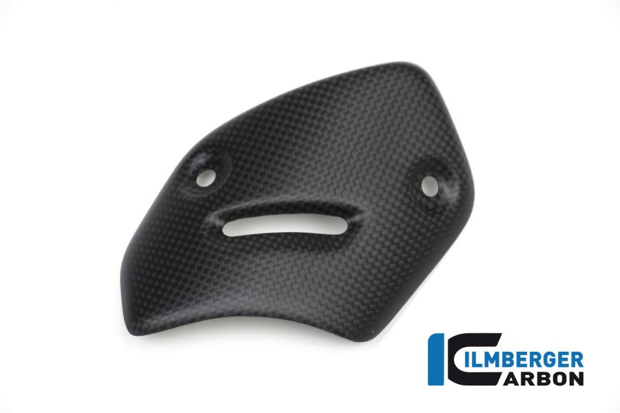 Ilmberger Carbon Exhaust Heat Shield on End Pipe, Matt