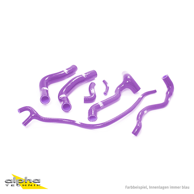 SAMCO SPORT Silicone Hose Kit Violet for Aprilia SMV750 Dorsoduro Model Year 2007-2017