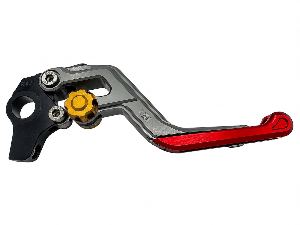 LSL ERGONIA Brake lever R68R Anthracite/Gold/Red