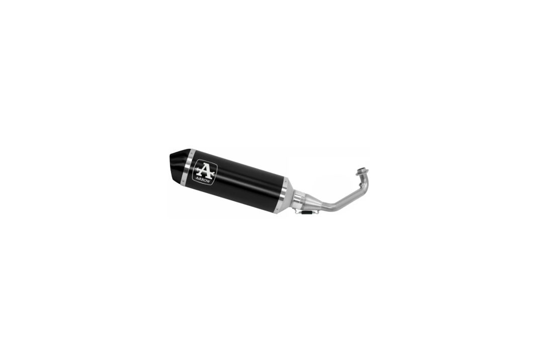 ARROW DARK URBAN Exhaust for Piaggio Vespa GTS 125 i.e. Model Year 2021-
