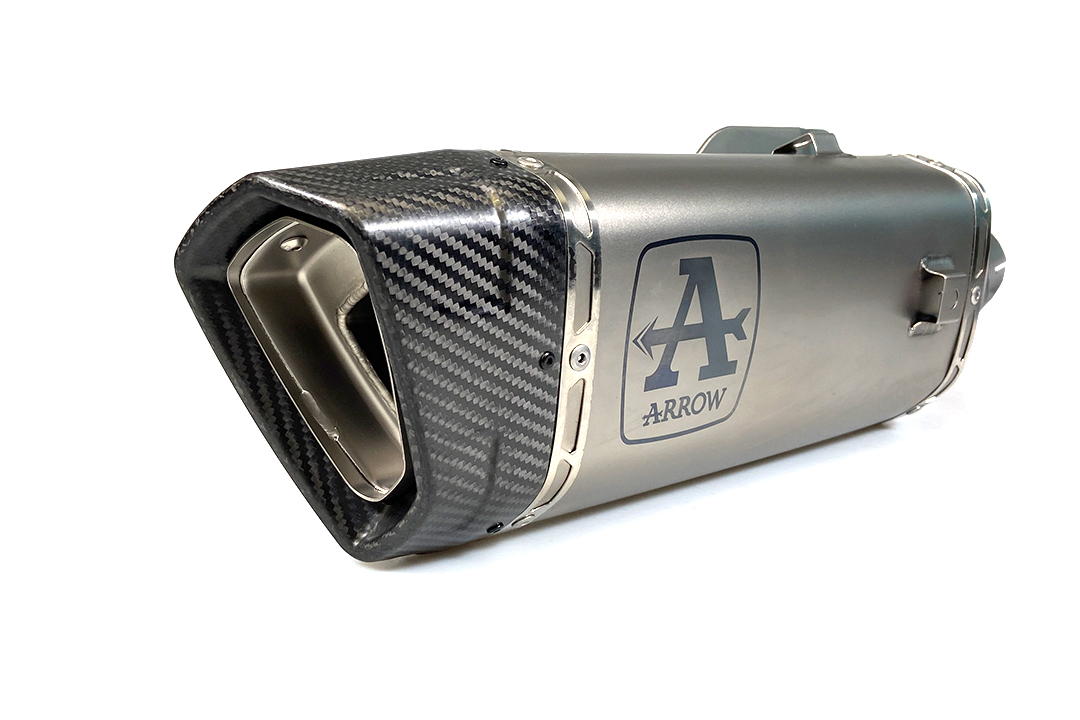 ARROW PISTA Slip-On Titanium for Yamaha MT-10 Model Year 2022-