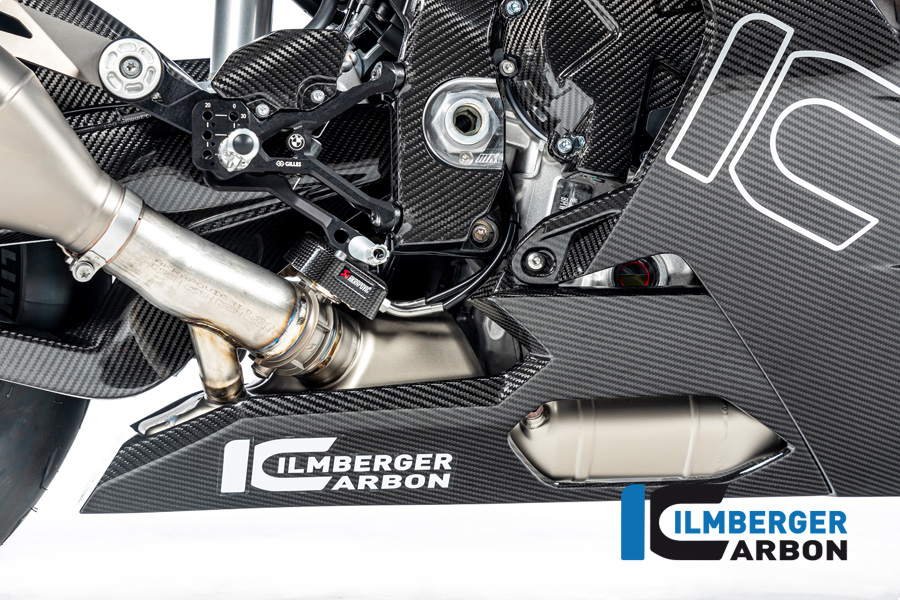 Ilmberger Carbon Belly Pan - extension, glossy, BMW M1000RR 2023-