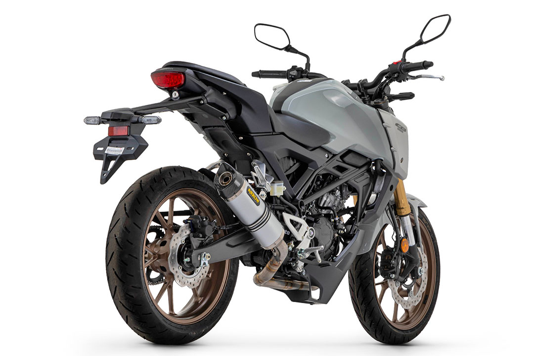 ARROW THUNDER Aluminium exhaust system for Honda CB125R from model year 2021-