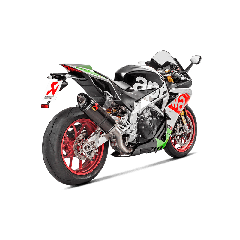 Akrapovic Slip-On Line (Carbon) silencer for Aprilia RSV4 year 2017-2018 and TUONO V4 year 2017-2018