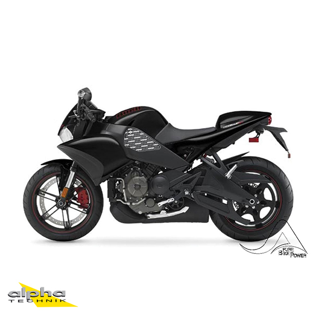 Stompgrip (frame) clear, Volcano, for Buell 1125R, 2008-2009, XB models (see compatibility list)