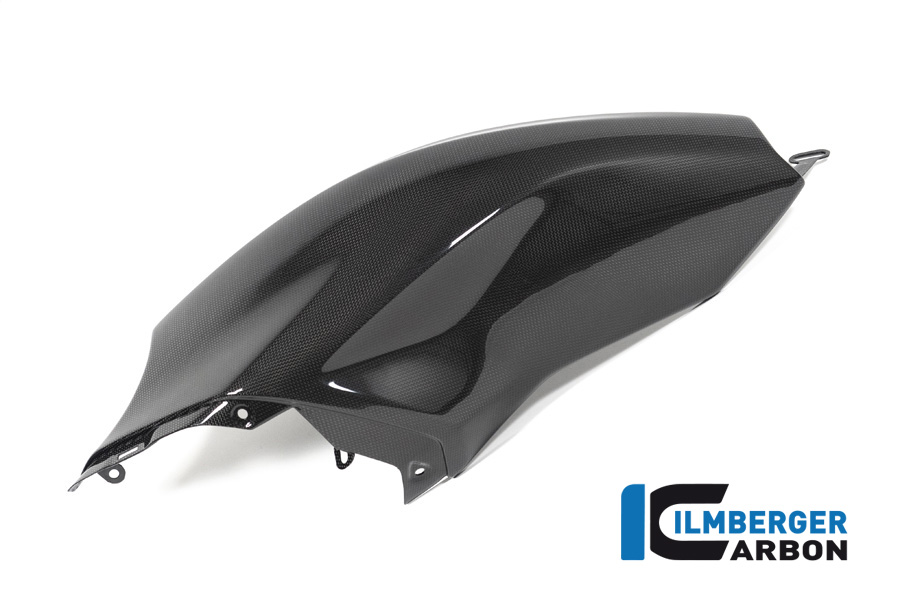 Ilmberger Carbon fuel tank cover left side L/S, glossy, Ducati Diavel 1260, 2019-