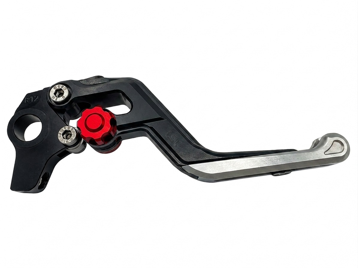 LSL ERGONIA Brake Lever R14 Black/Red/Silver