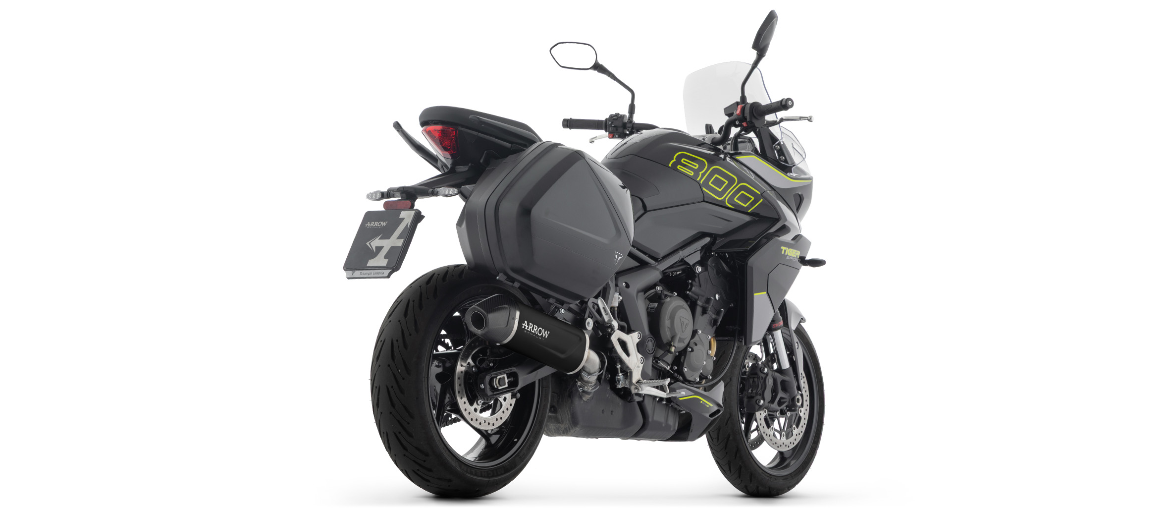 ARROW INDY RACE EVO Titanium Exhaust for Triumph Tiger Sport 800, 2025-