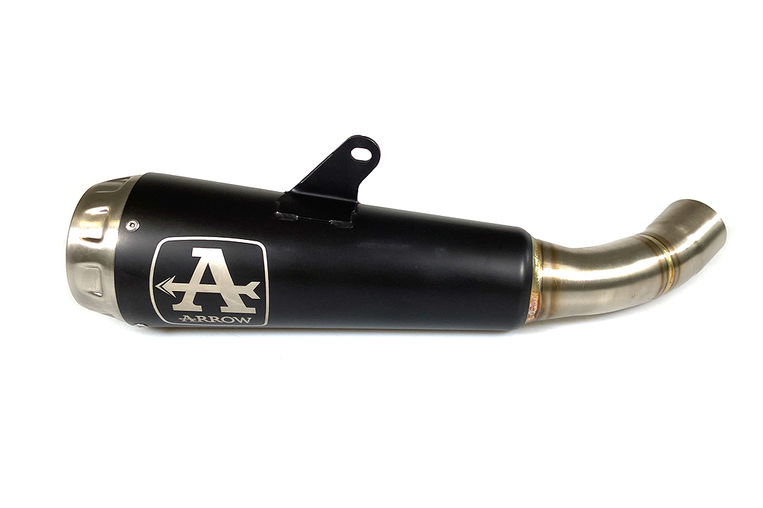 ARROW DARK PRO Race Exhaust for Yamaha MT-03 model year 2016- and YZF-R3/YZF-R25 model year 2015-