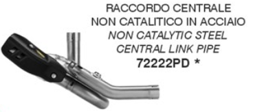 ARROW Racing Stainless Steel Header, Ducati DesertX, 2025