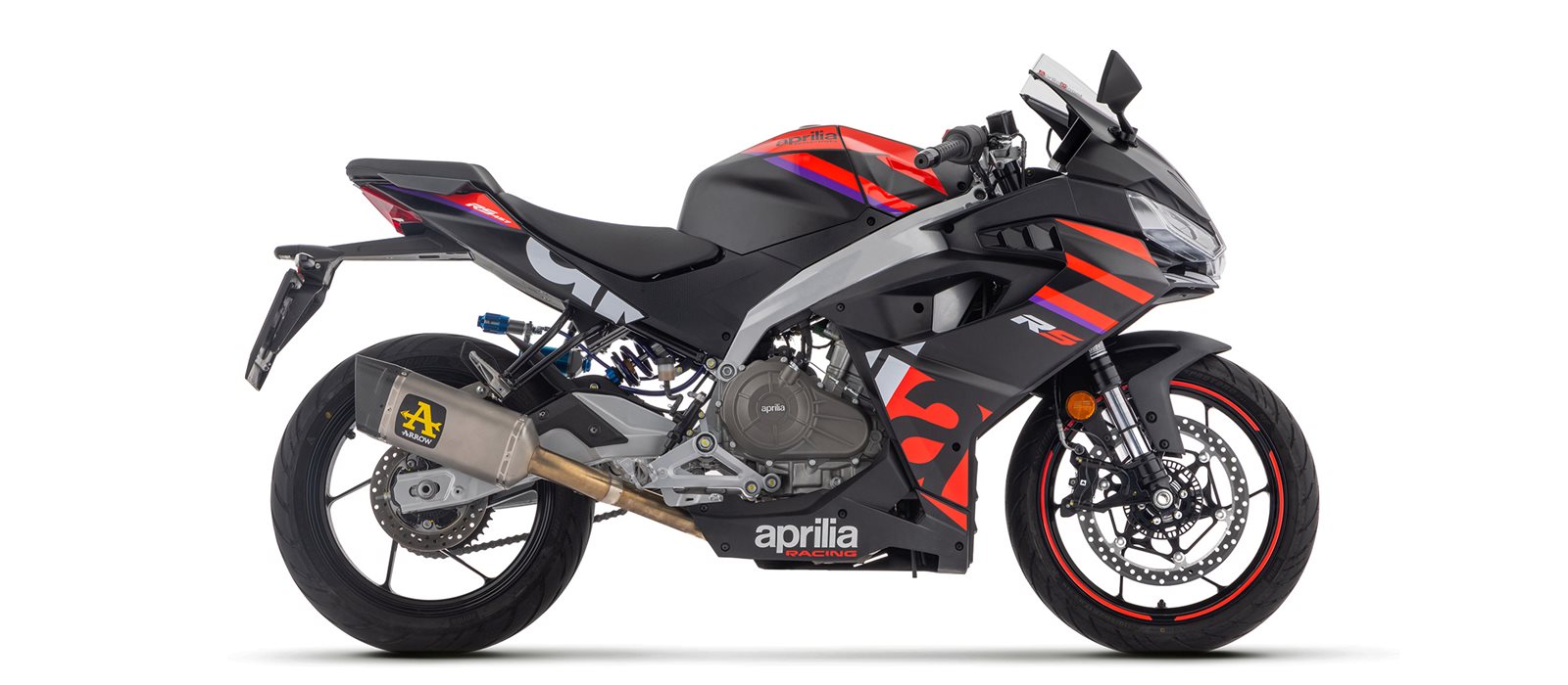 ARROW PISTA Titanium for Aprilia RS457 Model Year 2024-