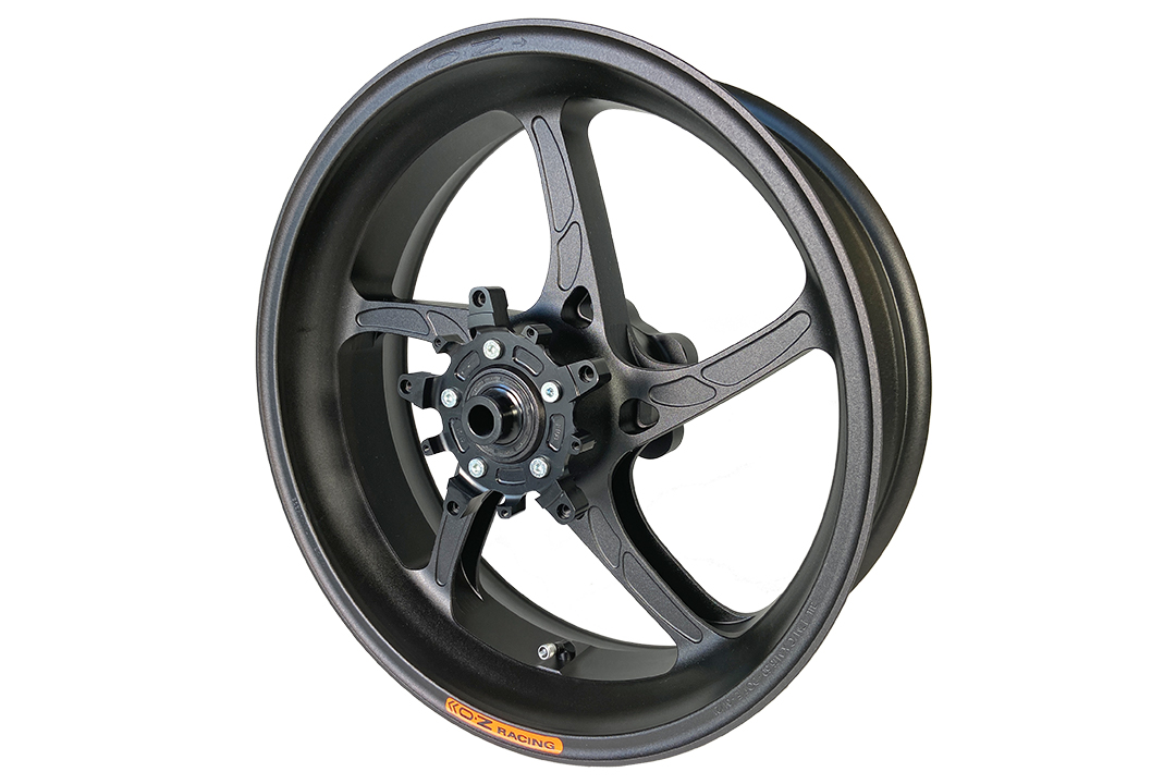 OZ Piega 17" Forged Aluminium Wheels Conversion Kit for Yamaha Tenere 700 from 2019 onwards matt black