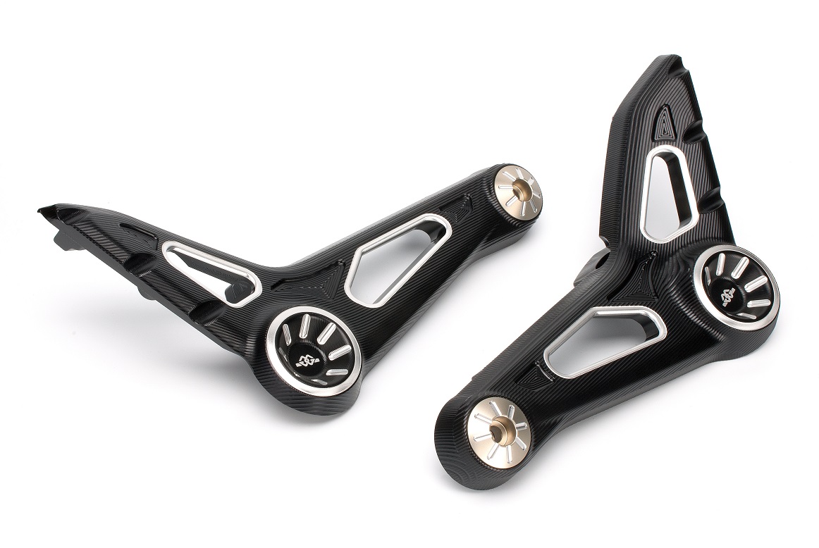Gilles frame tube cover kit, black, for BMW R nineT Type 1N12, from 2017-