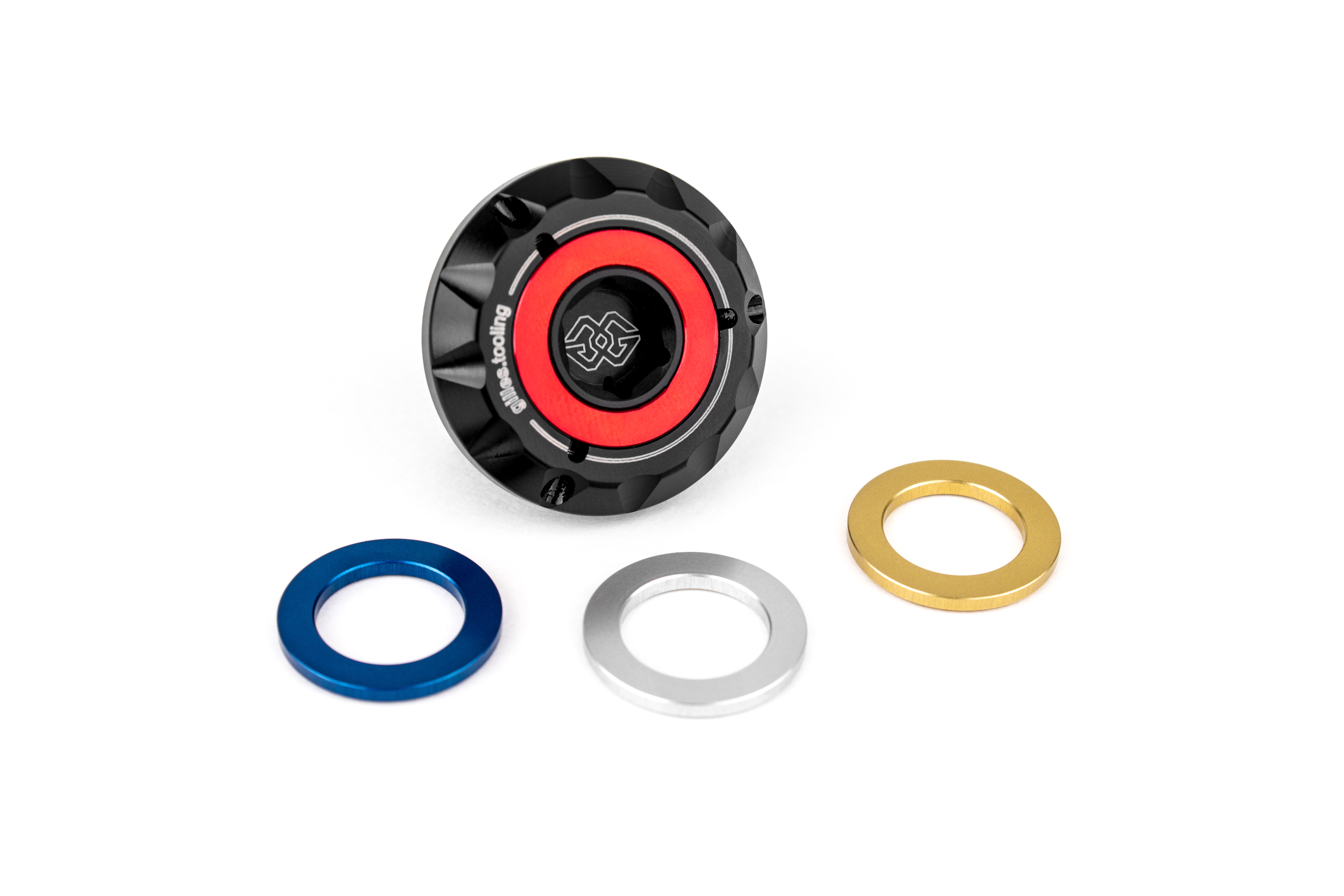 GILLES oil filler cap M20x1.5, colour: black