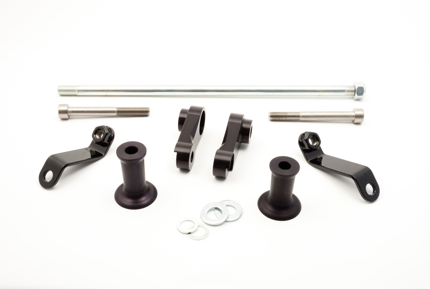 LSL Crash Pad Mounting Kit for Suzuki SFV650 Gladius, 2009-2015, SV650, 2016- (RA), Black