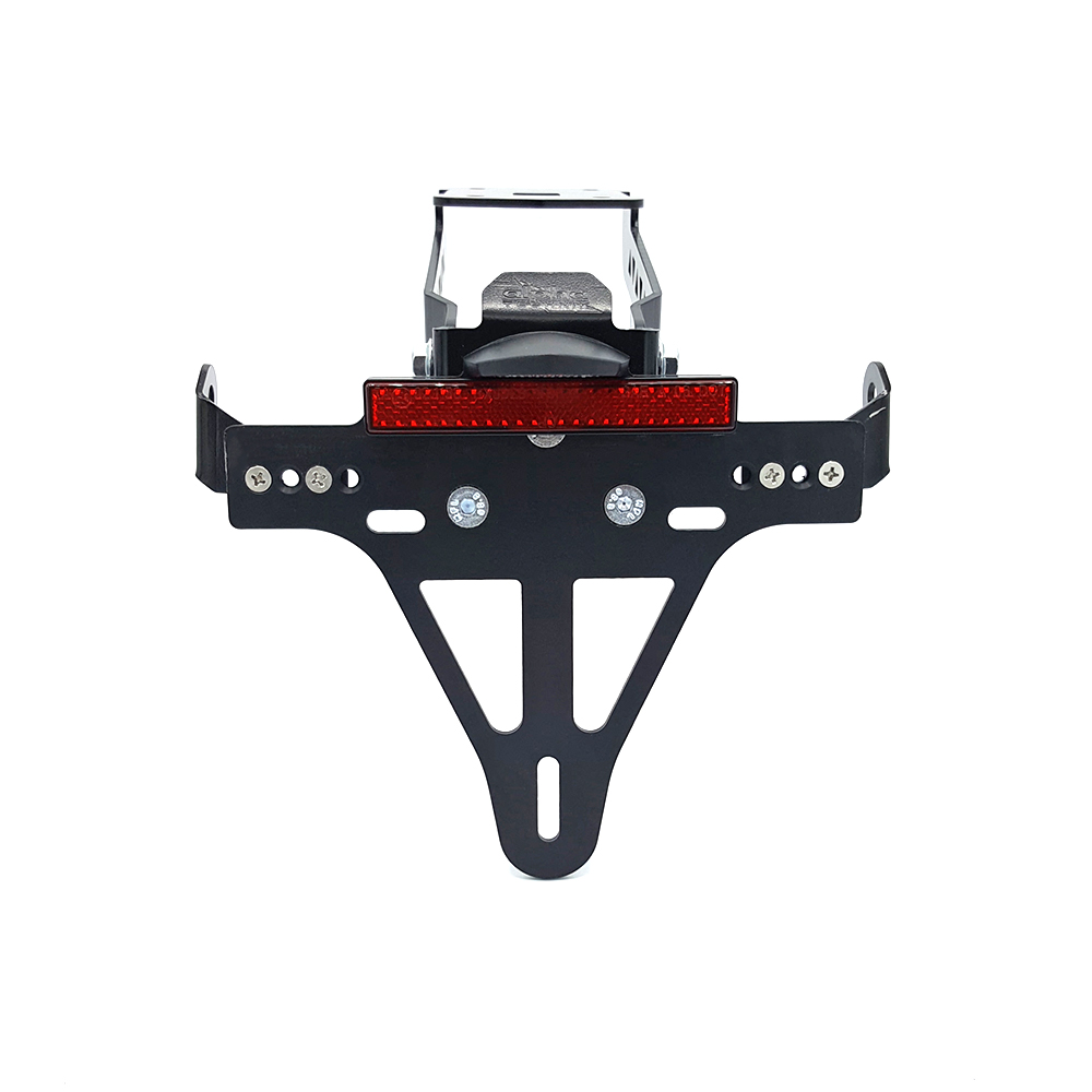 alpha Technik licence plate holder for Kawasaki Z650 and Ninja 650 from model year 2017-