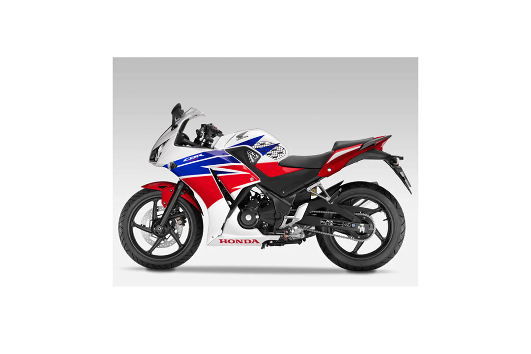 Stompgrip hybrid, Volcano, for Honda CBR250R, 2015 and CBR300R, 2015-2025