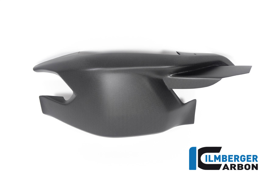Ilmberger Carbon Swingarm Cover incl. chainguard upper, matt, Ducati Diavel 1260, 2019-