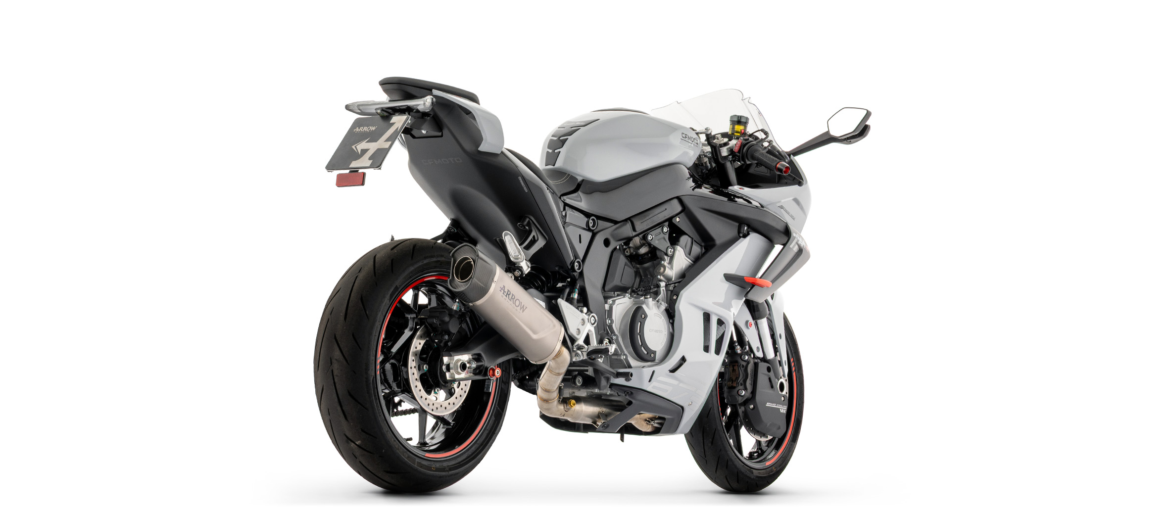 ARROW INDY RACE Full Exhaust System for CF Moto 675 SR-R Model Year 2025-