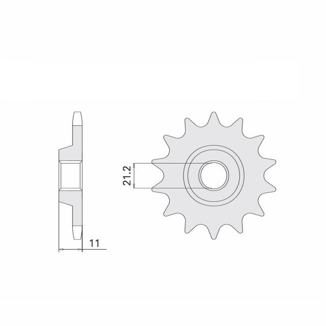 DID chain chain kit with 520ZVM-X chain, standard colour, for Husqvarna TE410, model year 1995-2000