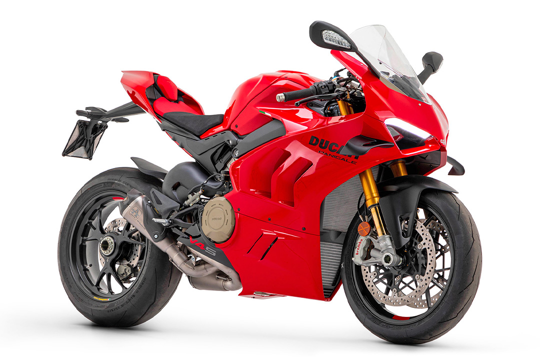 ARROW WORKS Titanium Exhaust with Titanium Link Pipe for Ducati Panigale V4 and Streetfighter V4
