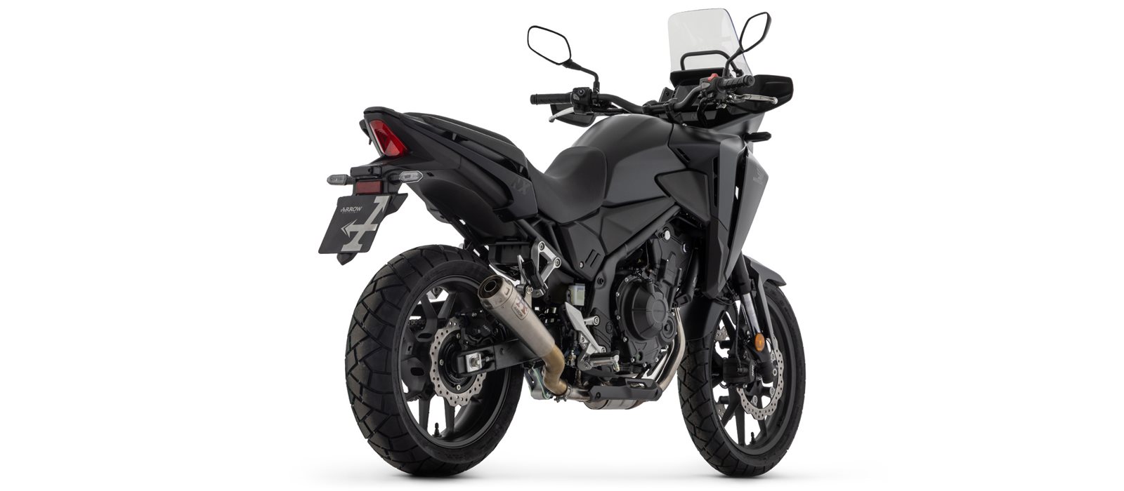 ARROW PRO RACE NiChrome Exhaust for Honda NX500 / CB500 Hornet Model Year 2024-
