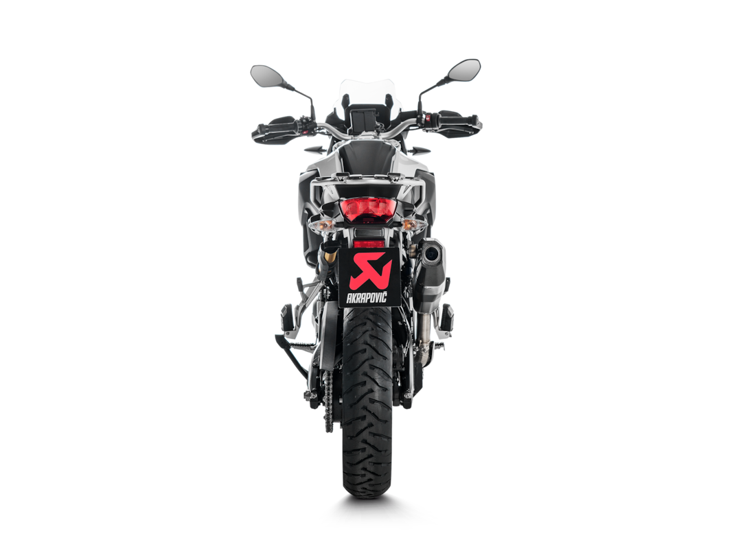 Akrapovic Slip-On Line (Titanium) silencer for BMW F800GS and F900GS / Adventure 2024-, F750GS and 850 GS/Aventure 2018-2023