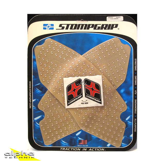 Stompgrip clear, Volcano, for Ducati Diavel, 2011-18