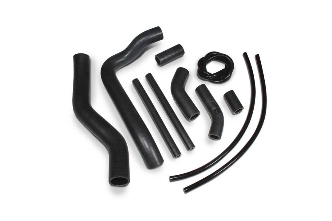 SAMCO SPORT Silicone Hose Kit classic matt black for Honda VFR750R Model Year 1988-1993