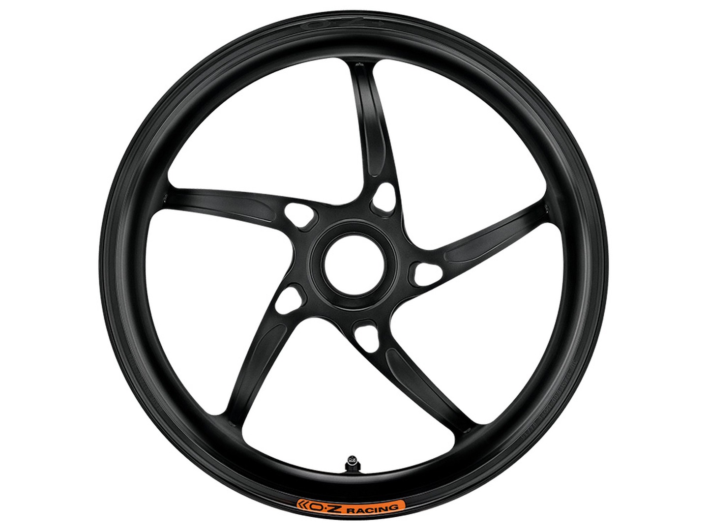 OZ Piega Aluminium rear in matt black for MV Agusta F3 675, F3 800, Brutale 675, Brutale 800, Rivale 800, 2011-2023