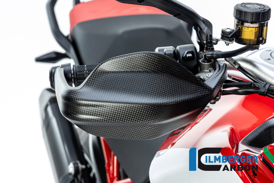 Ilmberger Carbon Handguard right side R/S, matt, Ducati Multistrada V4 2020-