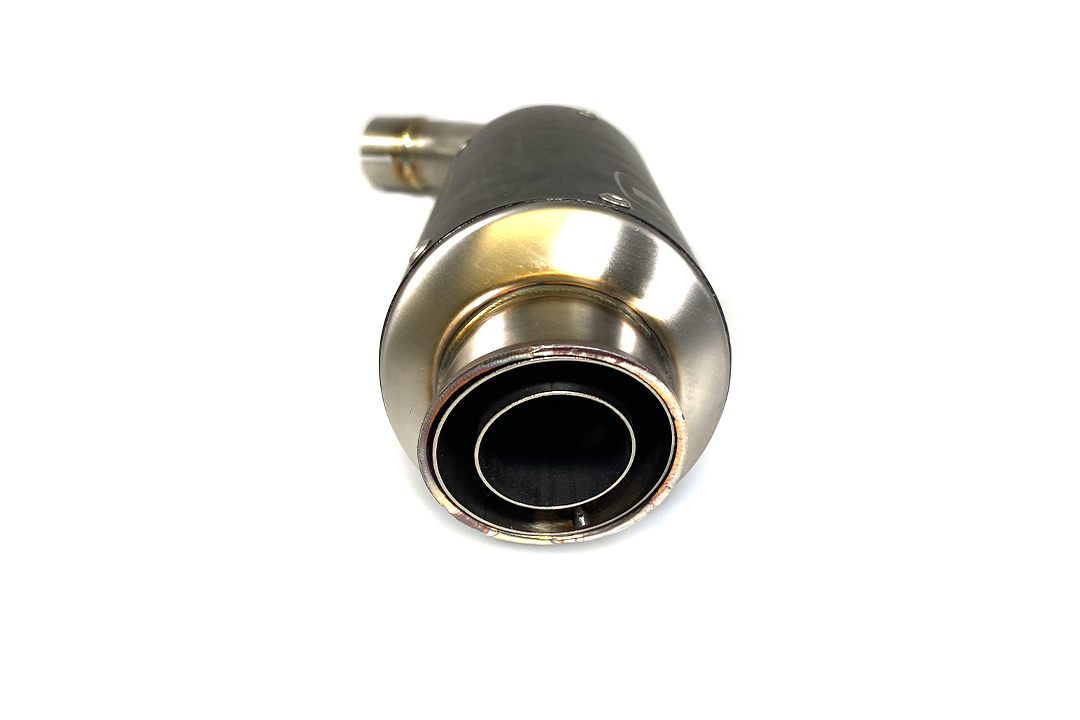 ARROW GP2 Dark Exhaust for KTM 125 Duke and KTM 390 Duke from model year 2021-