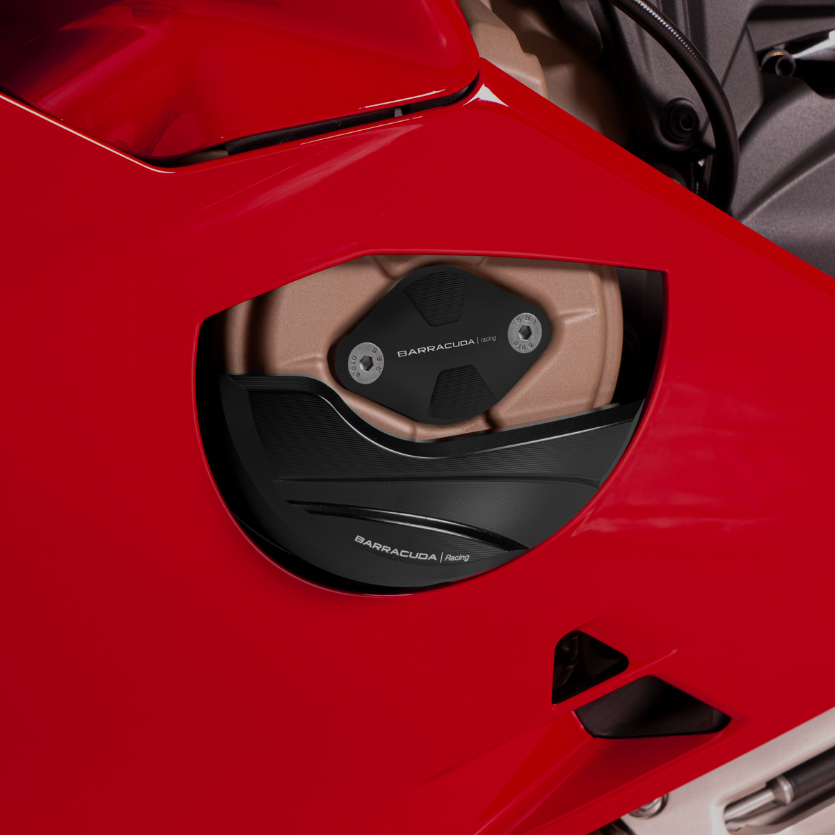 Barracuda Engine Inspection Cover for Ducati V4 Engines